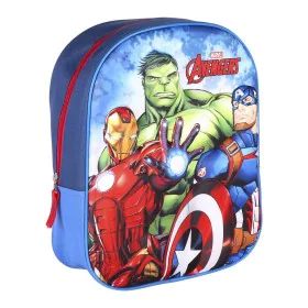 Cartable The Avengers Bleu (25 x 31 x 10 cm) de The Avengers, Sacs à dos enfant - Réf : S0734747, Prix : 9,56 €, Remise : %