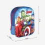 Zaino Scuola The Avengers Azzurro (25 x 31 x 10 cm) di The Avengers, Zainetti per bambini - Rif: S0734747, Prezzo: 9,17 €, Sc...