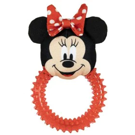 Dog toy Minnie Mouse Red 100 % polyester by Minnie Mouse, Biting toys - Ref: S0734855, Price: 7,26 €, Discount: %