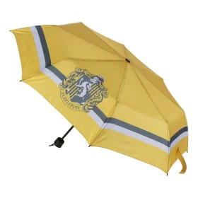 Parapluie pliable Harry Potter Hufflepuff Jaune 53 cm de Harry Potter, Parapluies pliants - Réf : S0736914, Prix : 10,08 €, R...