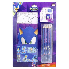 Ensemble de Papeterie Sonic Violet de Sonic, Kits de fournitures scolaires - Réf : S0737233, Prix : 4,78 €, Remise : %