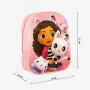 Cartable 3D Gabby's Dollhouse Rose 25 x 31 x 10 cm de Gabby's Dollhouse, Sacs à dos enfant - Réf : S0737817, Prix : 9,56 €, R...