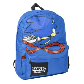 Zaino Scuola Sonic Azzurro 32 x 12 x 42 cm di Sonic, Zainetti per bambini - Rif: S0740069, Prezzo: 17,56 €, Sconto: %