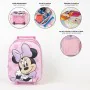 School Rucksack with Wheels Minnie Mouse Pink 25 x 37 x 10 cm by Minnie Mouse, Children's Backpacks - Ref: S0740124, Price: 1...