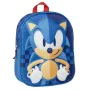 School Bag Sonic Blue 25 x 31 x 10 cm by Sonic, Children's Backpacks - Ref: S0740140, Price: 10,02 €, Discount: %