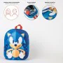 Cartable Sonic Bleu 25 x 31 x 10 cm de Sonic, Sacs à dos enfant - Réf : S0740140, Prix : 10,02 €, Remise : %