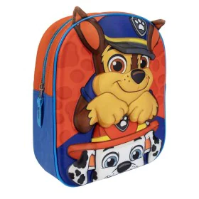 School Bag The Paw Patrol Blue 22 x 28 x 10 cm by The Paw Patrol, Children's Backpacks - Ref: S0740150, Price: 9,56 €, Discou...