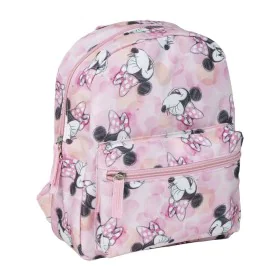 School Bag Minnie Mouse Pink 22 x 27 x 9 cm by Minnie Mouse, Children's Backpacks - Ref: S0740155, Price: 10,32 €, Discount: %