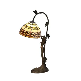 Lampe de bureau Viro Marfil Ivoire Zinc 60 W 20 x 54 x 20 cm de Viro, Lampes de chevet - Réf : D1602905, Prix : 150,32 €, Rem...