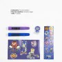 Ensemble de Papeterie Sonic Bleu de Sonic, Kits de fournitures scolaires - Réf : S0740245, Prix : 7,32 €, Remise : %