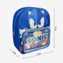 Zaino Scuola Sonic Azzurro 25 x 3 x 12 cm di Sonic, Zainetti per bambini - Rif: S0740257, Prezzo: 9,46 €, Sconto: %