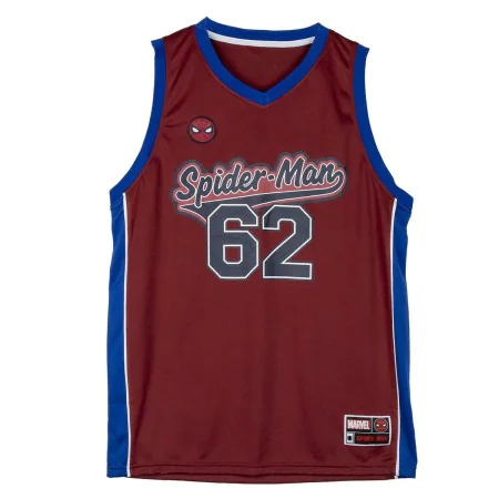 Camiseta de baloncesto Spider-Man Rojo Unisex de Spider-Man, Hombre - Ref: S0741268, Precio: 23,70 €, Descuento: %