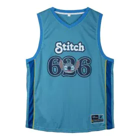 Basketball-T-Shirt Stitch Blau Unisex von Stitch, Herren - Ref: S0741270, Preis: 23,70 €, Rabatt: %