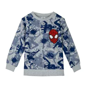 Children’s Sweatshirt without Hood Spider-Man Grey by Spider-Man, Sweatshirts - Ref: S0741279, Price: 13,55 €, Discount: %