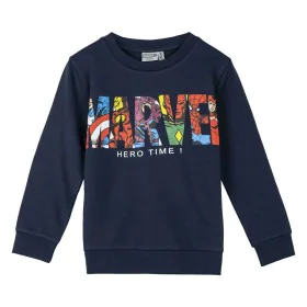 Children’s Sweatshirt without Hood Marvel Dark blue by Marvel, Sweatshirts - Ref: S0741280, Price: 13,55 €, Discount: %