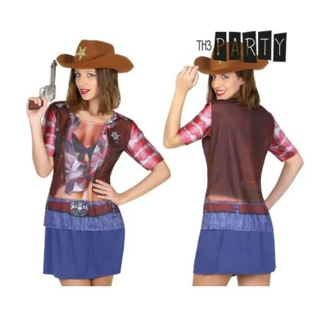 Adult T-shirt Th3 Party C866 Brown by Th3 Party, Adults - Ref: S1101165, Price: 10,08 €, Discount: %