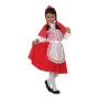 Costume per Bambini C3220 Rosso Cappuccetto Rosso Fantasia 5-6 Anni (4 Pezzi) di BigBuy Carnival, Bambini - Rif: S1102530, Pr...