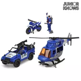 Playset de Veículos Junior Knows 6101 (4 pcs) de Junior Knows, Veículos a motor - Ref: S1107742, Preço: 16,43 €, Desconto: %