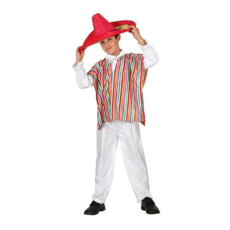 Costume per Bambini 69852 Multicolore 7-9 Anni Messicano (2 Pezzi) di BigBuy Carnival, Bambini - Rif: S1108133, Prezzo: 12,04...