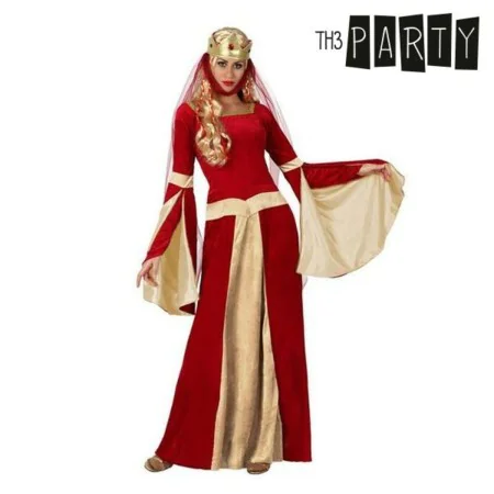 Fantasia para Adultos Vermelho Dama Medieval de Th3 Party, Adultos - Ref: S1109094, Preço: 20,56 €, Desconto: %