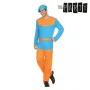 Costume per Adulti Th3 Party Azzurro Natale (4 Pezzi) di Th3 Party, Adulti - Rif: S1110052, Prezzo: 7,51 €, Sconto: %