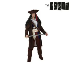 Costume for Adults Th3 Party Brown Pirates (6 Pieces) by Th3 Party, Adults - Ref: S1110145, Price: 20,46 €, Discount: %