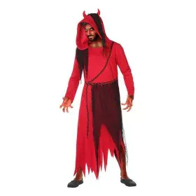 Déguisement pour Adultes DISFRAZ DEMONIO M-L Rouge Démon (1 Pièce) (M/L) de BigBuy Carnival, Adultes - Réf : S1111205, Prix :...