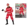 Verkleidung für Erwachsene DISFRAZ BOMBERO XS-S Shine Inline 57034 Rot Feuerwehrmann XS/S (2 Stücke) von Shine Inline, Kostüm...