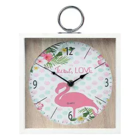 Wall Clock Pink 20 x 5 x 20 cm by BigBuy Home, Wall Clocks - Ref: S1120567, Price: 6,23 €, Discount: %