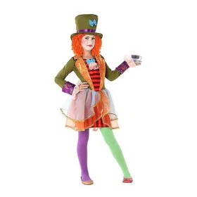 Costume for Children Crazy female milliner (2 Pcs) by BigBuy Carnival, Kids & Toddlers - Ref: S1121300, Price: 17,44 €, Disco...