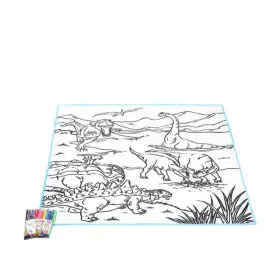 Alfombra DIY Fantastic Color Dinosaurs 111354 de BigBuy Fun, Pintura - Ref: S1121419, Precio: 7,45 €, Descuento: %