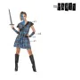 Costume for Adults Blue Scottish Woman 4 pcs by BigBuy Carnival, Adults - Ref: S1121616, Price: 16,76 €, Discount: %