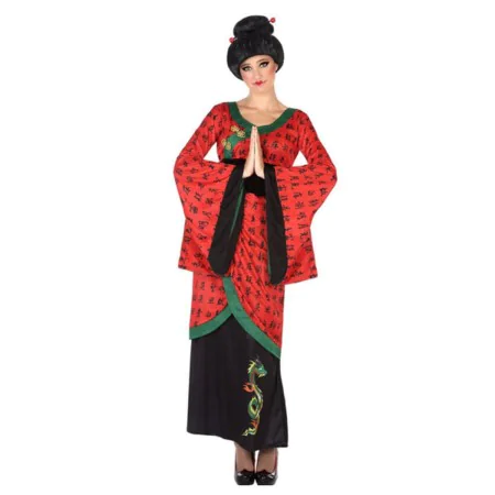 Costume for Adults Red (1 pc) Chinese Woman by BigBuy Carnival, Adults - Ref: S1121682, Price: 19,37 €, Discount: %