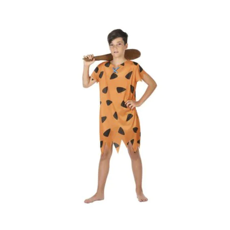 Déguisement pour Enfants Homme des cavernes Orange (1 Pc) de BigBuy Carnival, Enfants - Réf : S1121698, Prix : 11,37 €, Remis...