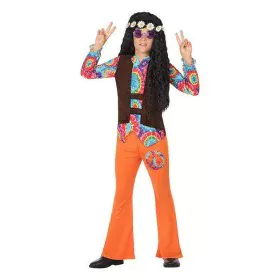 Disfraz para Niños Hippie Naranja (2 Pcs) de BigBuy Carnival, Niños - Ref: S1121701, Precio: 9,96 €, Descuento: %