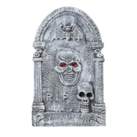 Lápida 38867 (56 x 34 cm) Gris 56 x 34 cm de BigBuy Carnival, Halloween - Ref: S1122318, Precio: 9,47 €, Descuento: %