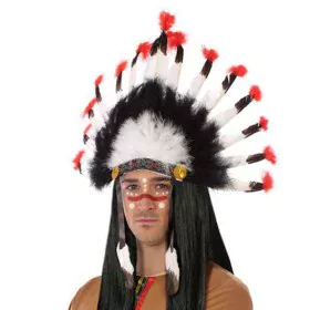 Indian Headdress 39011 Multicolour by BigBuy Carnival, Wigs and hairpieces - Ref: S1122328, Price: 5,07 €, Discount: %