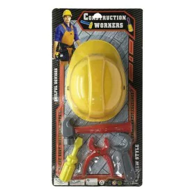 Set di Attrezzi con Casco 50870 Giallo di BigBuy Fun, Kit di travestimento - Rif: S1122547, Prezzo: 7,74 €, Sconto: %