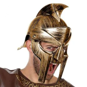 Roman helmet 58329 Golden Roman Man by BigBuy Carnival, Sets & Kits - Ref: S1122819, Price: 7,56 €, Discount: %