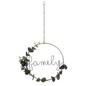 Decoración Colgante Family Ø 31 cm Dorado de BigBuy Home, Atrapasoles - Ref: S1123181, Precio: 6,64 €, Descuento: %