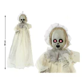 Festone a forma di Fantasma 90 cm (90 cm) di BigBuy Carnival, Decorazioni per Halloween - Rif: S1123201, Prezzo: 15,42 €, Sco...