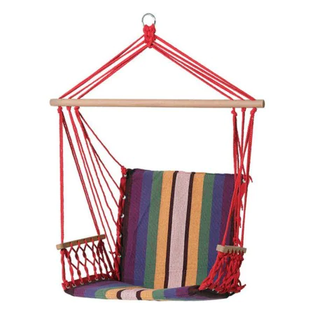 Hamaca Multicolor Rojo 100 x 50 x 3 cm de BigBuy Garden, Hamacas - Ref: S1124665, Precio: 19,92 €, Descuento: %