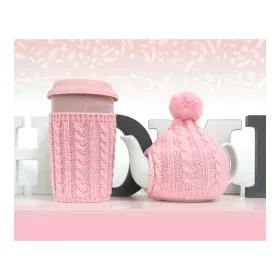 Teapot 1 Cup Teapot Pink (2 Units) (2 pcs) by BigBuy Home, Hot Tea Machines - Ref: S1125435, Price: 16,92 €, Discount: %