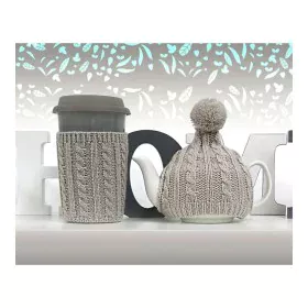 Teekanne 1 Tasse Teekanne Grau (2 Stück) (2 pcs) von BigBuy Home, Teemaschinen - Ref: S1125437, Preis: 16,92 €, Rabatt: %