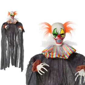 Hanging Clown Halloween 66674 (120 x 70 x 12 cm) 120 x 70 x 12 cm by BigBuy Carnival, Halloween - Ref: S1125778, Price: 9,96 ...