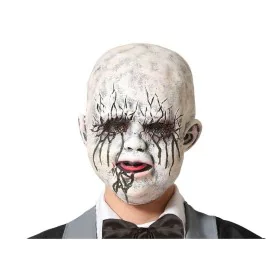 Maske Halloween Weiß von BigBuy Fun, Wimperntusche - Ref: S1125837, Preis: 8,97 €, Rabatt: %