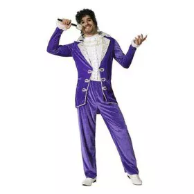 Disfraz para Adultos Morado Estrella del Rock de BigBuy Carnival, Adultos - Ref: S1126239, Precio: 21,05 €, Descuento: %