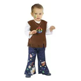 Costume for Babies Hippie Multicolour by BigBuy Carnival, Babies - Ref: S1126384, Price: 12,14 €, Discount: %