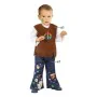 Costume for Babies Hippie Multicolour by BigBuy Carnival, Babies - Ref: S1126384, Price: 12,14 €, Discount: %