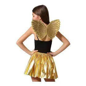 Fairy Wings Golden Silver Children's Tutu by BigBuy Carnival, Capes and wings - Ref: S1126393, Price: 6,52 €, Discount: %